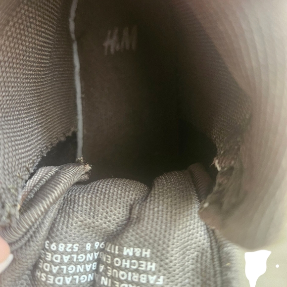 H&M Green and Brown Sneakers Sporty Casual Design - Picture 5 of 6